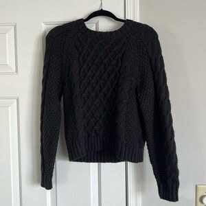 Women’s American Eagle Sweater Crewneck Medium Gray